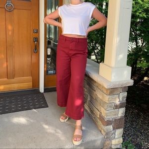 Madewell Plum Flare Jeans